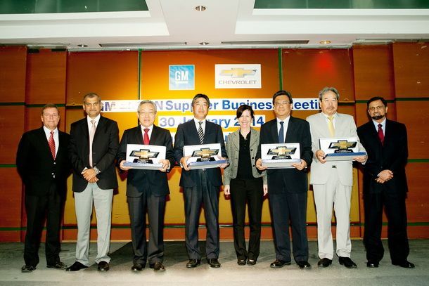 GM ยกย่องผู้ผลิตชิ้นส่วนยอดเยี่ยมในเอเชียตะวันออกเฉียงใต้