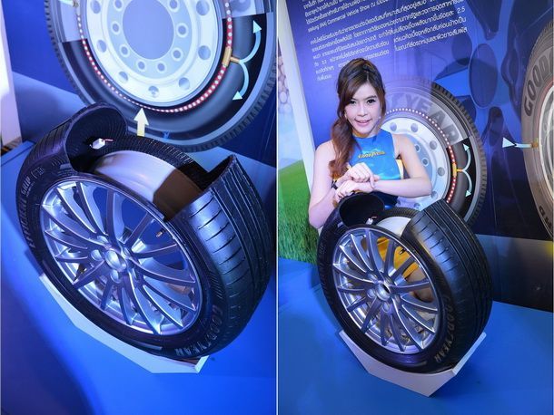 Goodyear โชว์นวัตกรรมยางแห่งอนาคตสุดล้ำ ในงานประชุมประจำปี