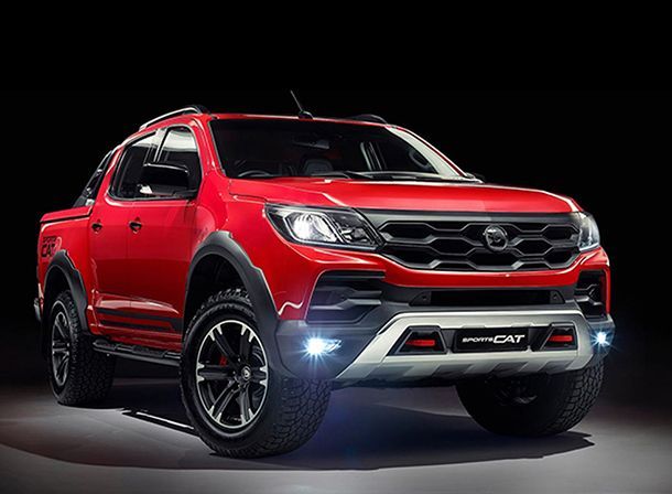 ยลโฉม Holden Colorado SportsCat คู่แข่ง Ford Ranger Raptor