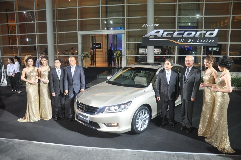 Honda Accord ภาพบรรยากาศงานเปิดตัว มาพร้อมราคาและรายละเอียด