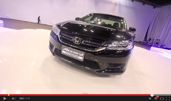 ชมวีดีโองานเปิดตัว Honda Accord Hybrid มิดไซส์ซีดานลูกผสม