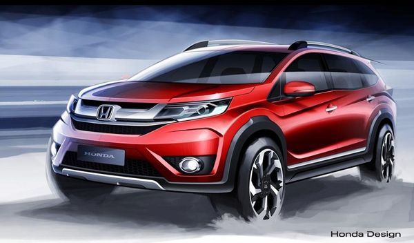 ทีเซอร์ Honda BR-V รถครอสโอเวอร์รุ่นต้นแบบล่าสุด