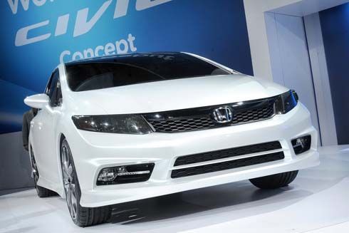 เปิดภาพ Honda Civic 2012 เจนเนอเรชั่นใหม่ ก่อนอวดโฉมเดือนหน้าที่ Detroit Auto Show