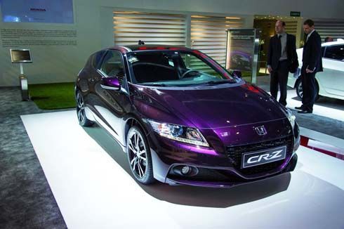 เผยโฉม Honda CR-Z 2013 เพิ่มพลังเป็น 137 แรงม้า ประหยัดเท่าเดิม