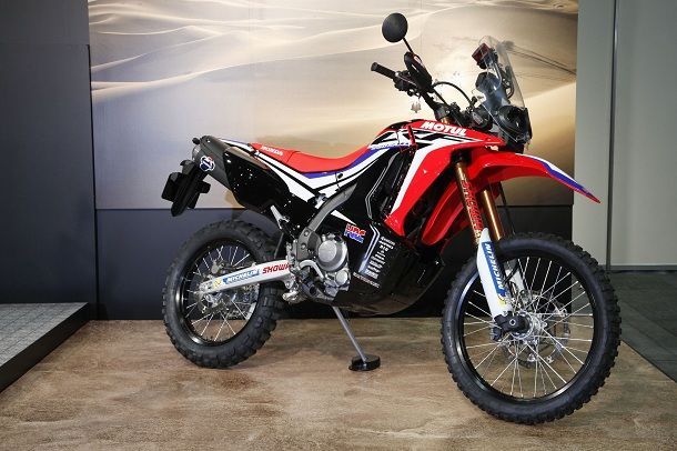 เผยโฉมรถต้นแบบ Honda CRF250 Rally ครั้งแรกในงาน Osaka Motorcycle Show 2016