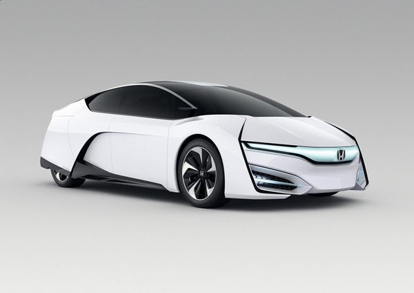 หลุดจากโลกอนาคต Honda FCEV รถต้นแบบพลังไฮโดรเจน