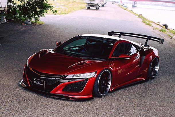 สวยและโหด Honda NSX โมดิฟายด์โดยสำนัก Liberty Walk