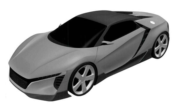 เปิดภาพรถสปอร์ต Honda รุ่นปริศนา ลือหึ่งเป็น NSX รุ่นเล็ก?