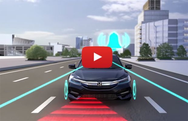 ชมนวัตกรรมความปลอดภัย Honda SENSING ก่อนเปิดตัว Accord Hybrid