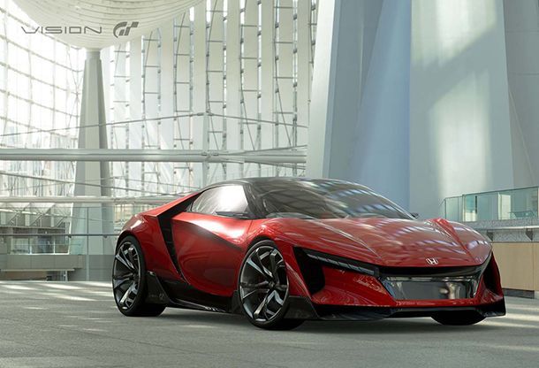 Honda เผยโฉม Sports Vision Gran Turismo รถต้นแบบหน้าตาล้ำ