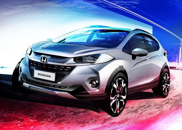 Honda แย้มภาพ WR-V รถครอสโอเวอร์ซับคอมแพกต์รุ่นใหม่