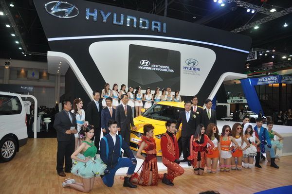 Hyundai ส่งสปอร์ต 2+1 ประตู Veloster เป็นแม่ทัพเข้าร่วม Motor Show ครั้งที่ 34