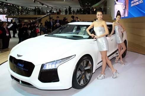 Hyundai Blue2 Concept รถไฟฟ้า Fuel Cell เปิดตัวที่ 2011 Seoul Motor Show