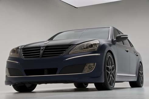Hyundai Equus RMR Signature Edition ซีดานหรูแต่งเข้มแบบทูโทนเพื่องาน SEMA Show