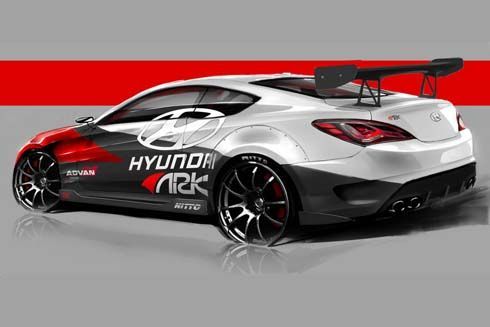 Hyundai Genesis Coupe R-Spec Track Edition พัฒนาร่วมกับ ARK Performance