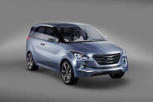 Hyundai เปิดตัว Hexa Space Concept มินิแวนสำหรับคนเมือง ในงาน Auto Expo 2012