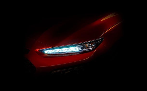 Hyundai เผยภาพทีเซอร์ “Kona” รถซับคอมแพกต์เอสยูวีรุ่นใหม่