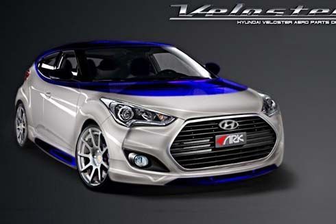 Hyundai Veloster Alpine Concept เพิ่มความหล่อคู่ความแรงโดย ARK Performance