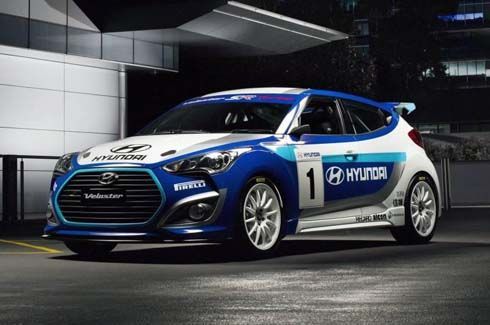 Hyundai อวดรถแข่งแรลลี่ Veloster Race Concept เตรียมลุยทางฝุ่นปีหน้า