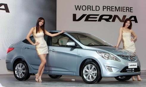 Hyundai Verna (Accent) ปี 2011 ซีดานเล็กถอดแบบจาก Sonata เปิดตัว Beijing Motor Show