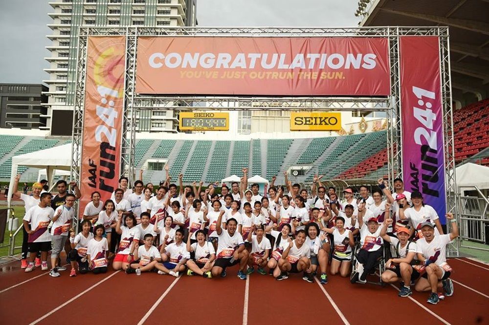 ไทยเป็น 1 ใน 24 ประเทศ เข้าร่วมงานวิ่งวันสากลโลก IAAF Run 24:1 วิ่งผลัด 24 มหานครโลก