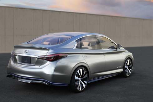 Infiniti LE Concept ซีดานหรูระบบไฟฟ้าทั้งคัน อวดโฉมที่ 2012 New York Auto Show