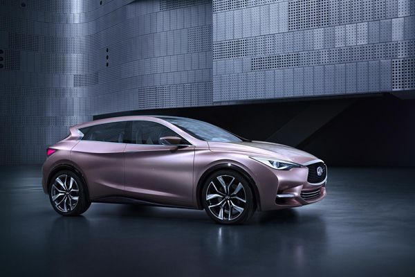 สวยเฉียบ ภาพแรกรถต้นแบบ Infiniti Q30 ผสมผสานสามสไตล์ตัวถัง