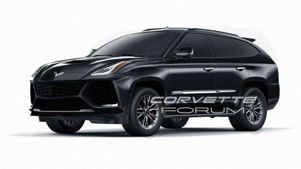 ก็สวยไปอีกแบบ !! ภาพออกแบบ Chevrolet Corvette เวอร์ชั่น SUV