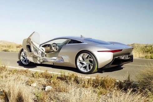 Jaguar C-X75 Concept ซุปเปอร์คาร์แนวคิด 780 แรงม้า พลังไฟฟ้า+เครื่องยนต์เทอร์ไบน์