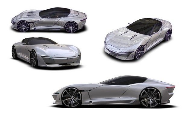 Jaguar C-Xonca คอนเซปต์ซูเปอร์คาร์ 2 ประตู รุ่นใหม่ที่มาพร้อมรูปลักษณ์สุดล้ำ