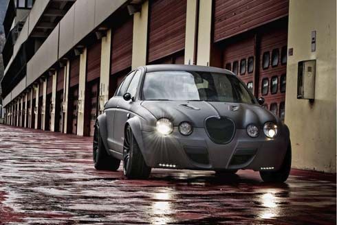 Jaguar S Type R เสือกระโจนสุดหรูมาในชุดแต่ง Vintage GT โดย Panzani Design