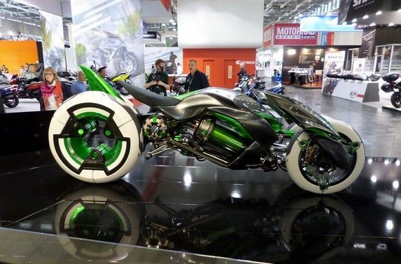 Intermot2014: Kawasaki J-Concept 3 ล้อสุดล้ำ เผยโฉมครั้งแรกในยุโรป