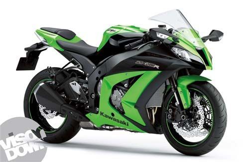 เผยโฉม Kawasaki Ninja ZX-10R ปี 2012 ตัวใหม่ ลดความเขียว เปรี้ยวขึ้นด้วยสีดำ