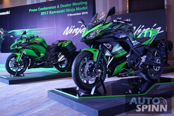 Kawasaki ปล่อยสามรุ่นหลัก Ninja650 - Z1000SX และ ZX-10RR ทีเด็ดส่งท้ายปี