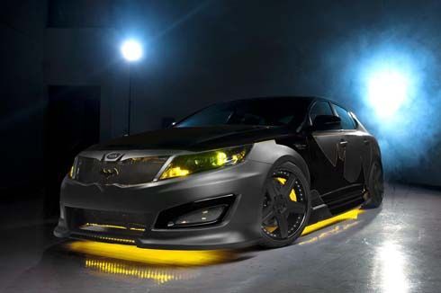 Kia เปิดตัว Optima เวอร์ชั่นแต่งพิเศษ ได้แรงบันดาลใจจากหนัง Batman