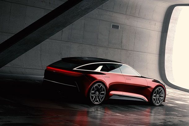 Kia พรีวิวรถต้นแบบแนวชูตติ้งเบรก สวยสง่างาม