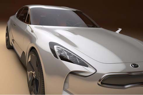 Kia Sports Sedan Concept อวดทรวดทรงก่อนไป Frankfurt Motor Show