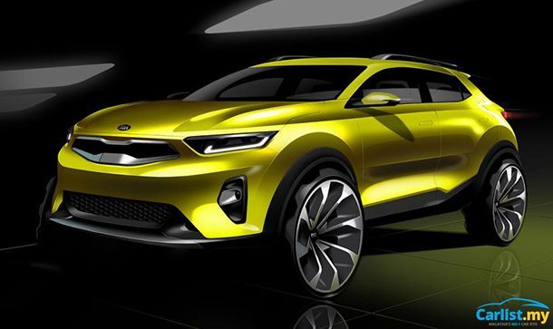 Kia เผยภาพสเก็ตช์ “Stonic” รถครอสโอเวอร์ขนาดเล็กรุ่นใหม่