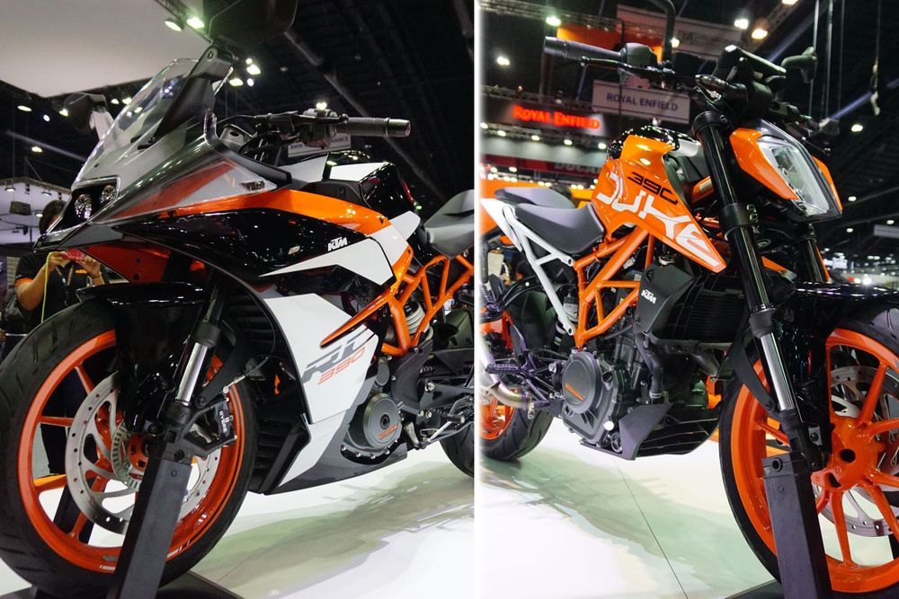 TIME2017: เผยโฉม KTM RC390 ประกบ KTM 390Duke โฉมใหม่ล่าสุด