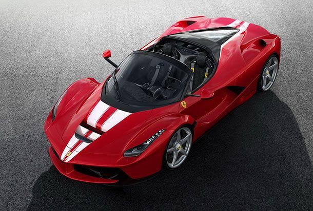 LaFerrari Aperta คันสุดท้ายถูกนำออกประมูลหาเงินเข้าการกุศล