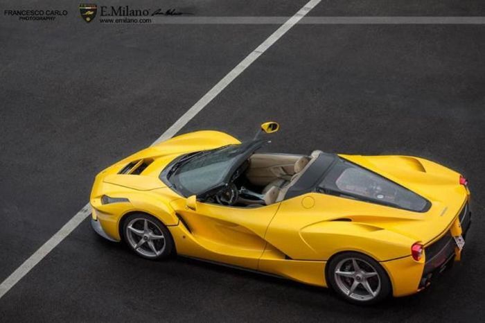 ลือหึ่ง LaFerrari Spider ไฮเปอร์คาร์เปิดประทุนถูกจับจองหมดเกลี้ยงแล้ว
