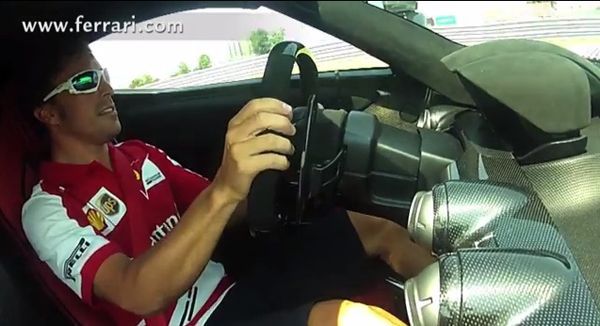 ชมคลิปเฟอร์นานโด อลองโซ ทดสอบสมรรถนะซูเปอร์คาร์ LaFerrari