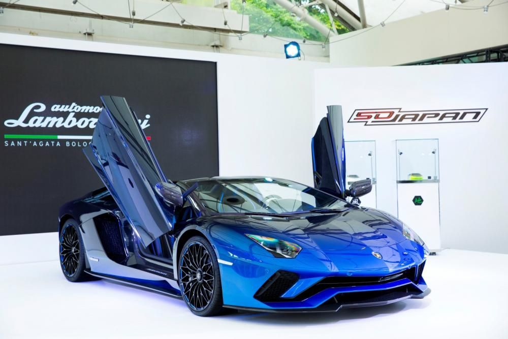 Lamborghini ฉลอง 50 ปีในญี่ปุ่นด้วย Aventador S Roadster รุ่นพิเศษ