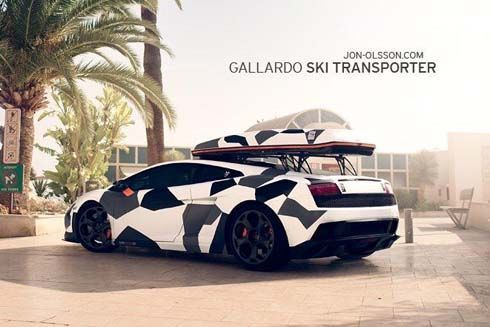 Lamborghini Gallardo Ski Transporter โดย DMC คันเดียวเพื่อ Jon Olsson