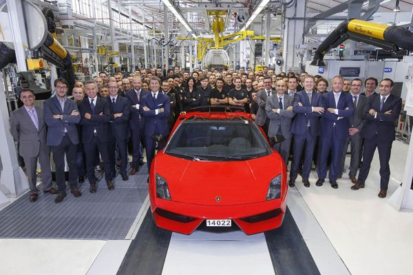 Lamborghini ผลิต Gallardo เวอร์ชั่นสุดท้าย “LP 570-4 Spyder Performante”