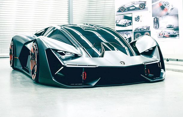 Lamborghini Terzo Millennio Concept ซูเปอร์คาร์แห่งอนาคต