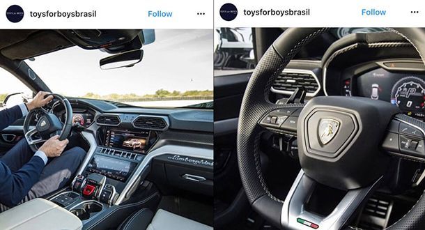 ภาพแรกห้องโดยสาร Lamborghini Urus หรูหรา บึกบึน และสปอร์ต