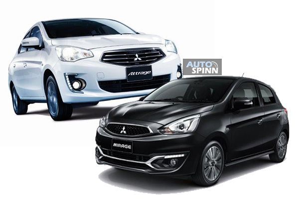 Mitsubishi New Attrage และ New Mirage เสริมออพชั่นปรับราคาเริ่มที่ 4 แสนกลาง