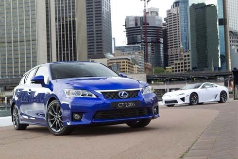 Lexus CT 200h F Sport แฮทช์ไฮบริดสไตล์สปอร์ต เตรียมเปิดตัวที่ Australian Motor Show