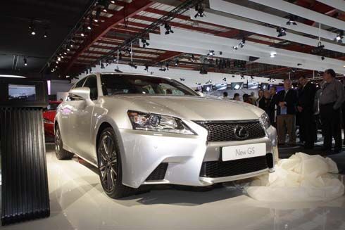เปิดตัว Lexus GS 350 F Sport ปี 2013 ที่งาน Johannesburg Motor Show